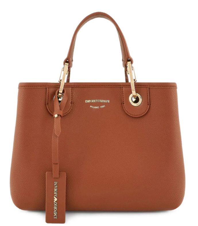 Bolso Armani mediano camel oro